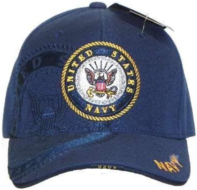 RapidBrowRapid Dominance Genuine Shadow Military Baseball Caps (Adjustable, US NAVY)