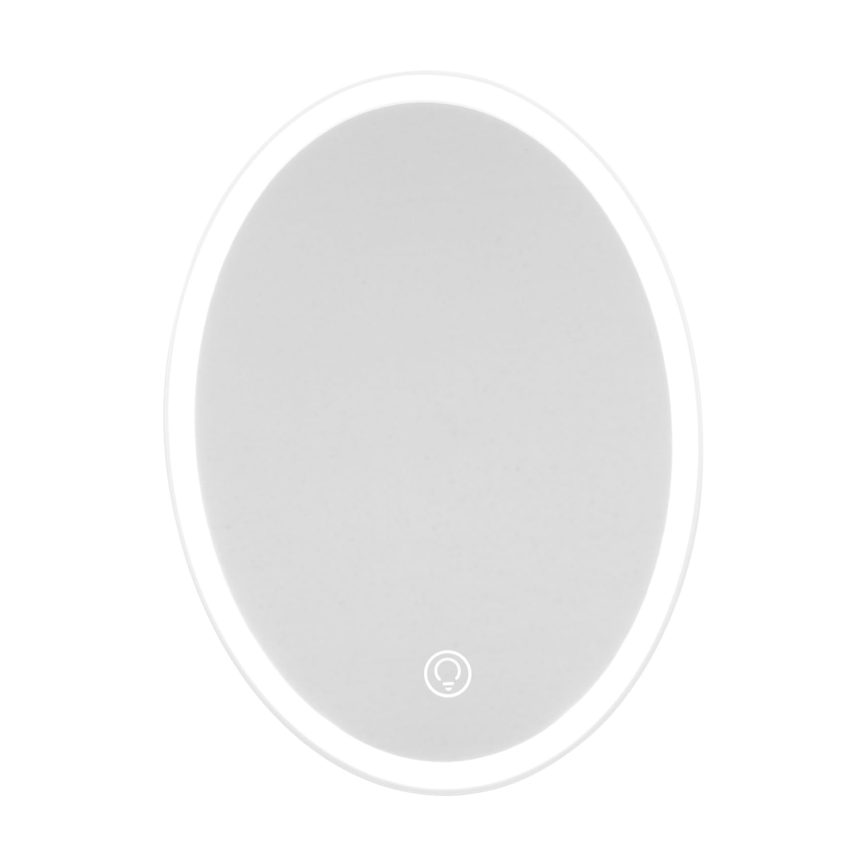 Miroir de maquillage tactile éclairage LED portable salle de bain