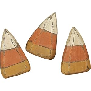 Primitivestbykathywoodencandycorn3tallsetof6 Urban Country Home Decor Primitivest by kathy wooden candy corn 3 tall set of 6 urban country home decor