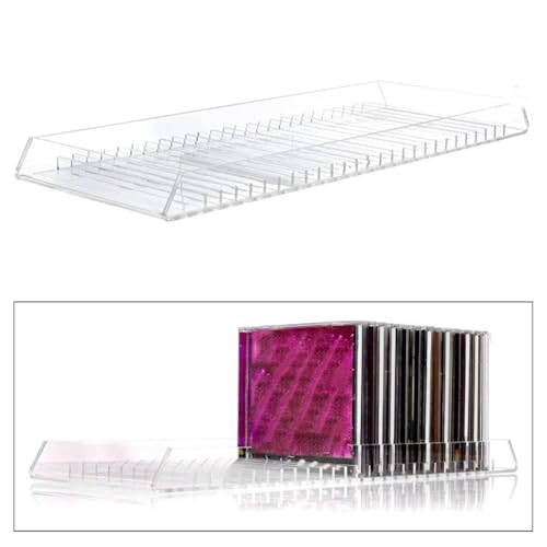 Porte-CD acrylique stable et robuste pour 25 disques