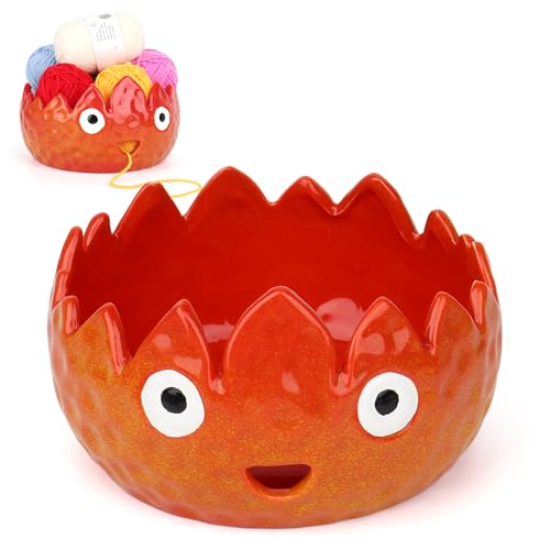 Coopay Garnschale für Wolle, Flammenschale Garnschale aus...