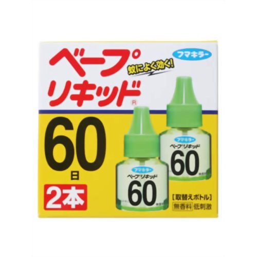 フマキラー MKCベープリキッド 60日無香料 2本入
