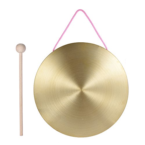 Capela de bronze de ópera profissional de 22 cm para pratos de percussão de pratos de cobre com mart