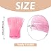 Organza Ruffled Ribbons 5 Yards Ruffle Pleated Chiffon Trims Pink Lace Fabric Trim for Sewing Dress Garment Hats Bag Costume Hair Headband Gift Wrapping