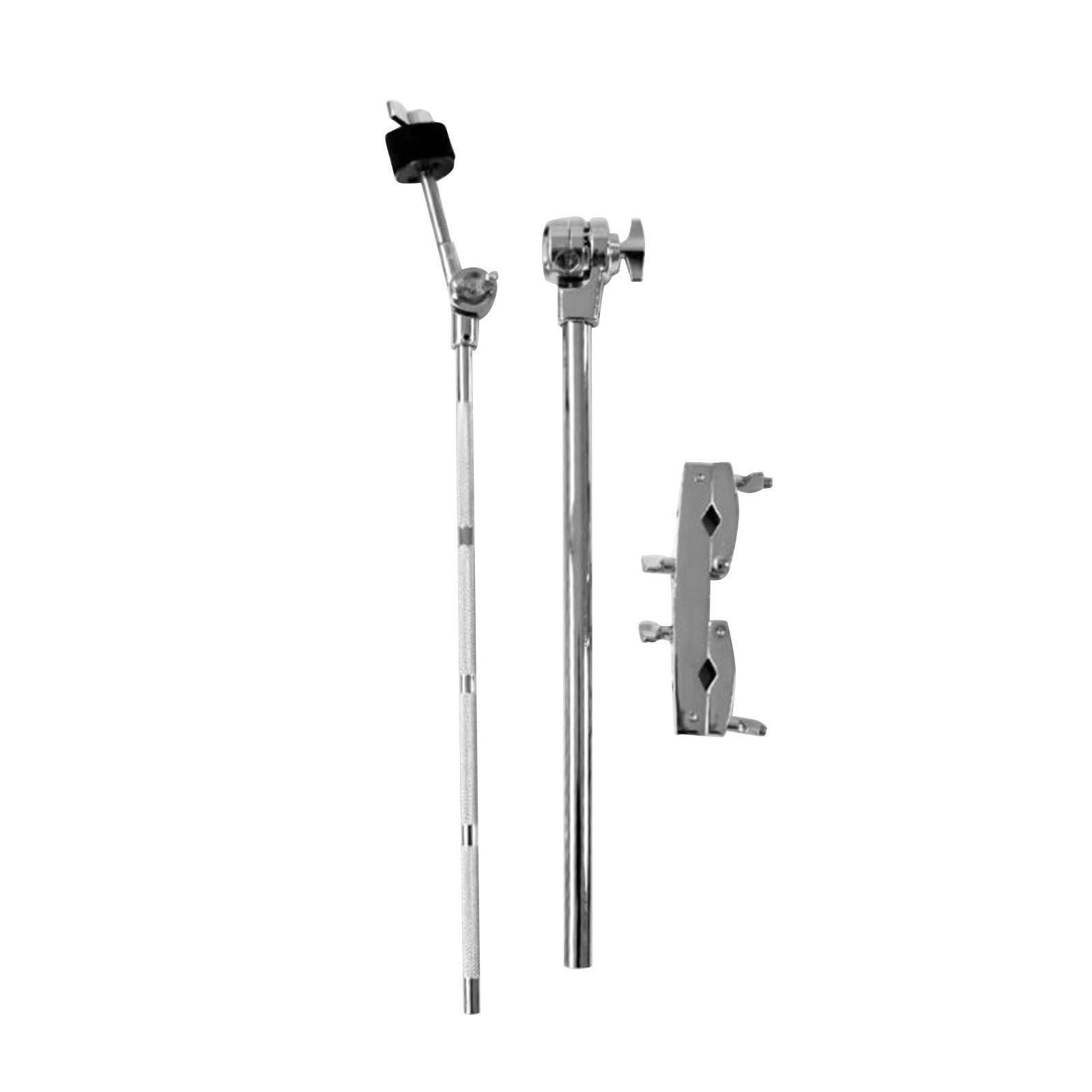 Verstellbare Verlängerungsklemmen für Drumsets verbessern die Stabilität der Beckenhalterung für junge Anfänger und Schlagzeuger. (Zubehör für