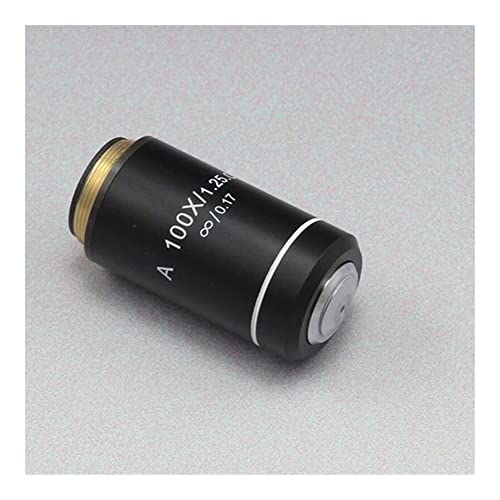 Microscope 100X Biological Microscope Achromatic Objective Lens Biomicroscope for CX21 CX3 CX41