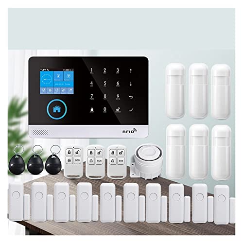 Alarma para el hogar inalámbrica GSM inteligente Tuya con sensor 433MHz 3