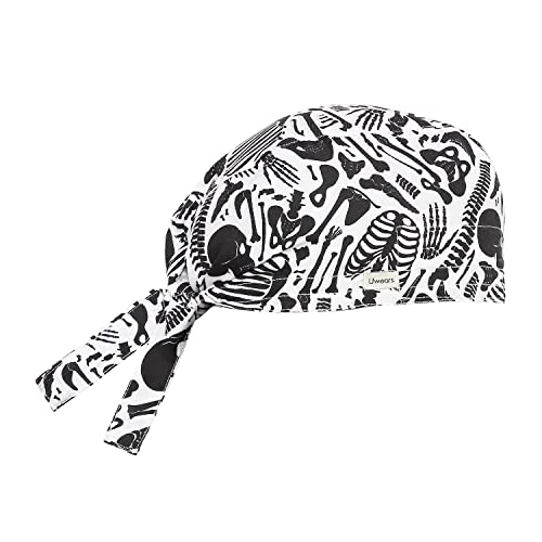 Image of Associated Uniforms Printed Scrub Cap Unisex with Sweat Band