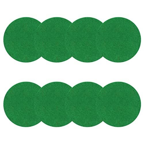 Tiardey 4 Stück 96 mm Air Hockey Drücker Air Hockey Ball Tischschlger Torhüter mit 8 Stück Pucks (Wei + Rosa + Gelb + Lila)