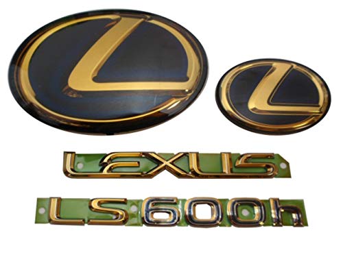 Lexus 純正 L460中期フロントグリル ゴールドエンブレム Amazon | □レクサスLS460(L) (前期・中期）にも取付け可能