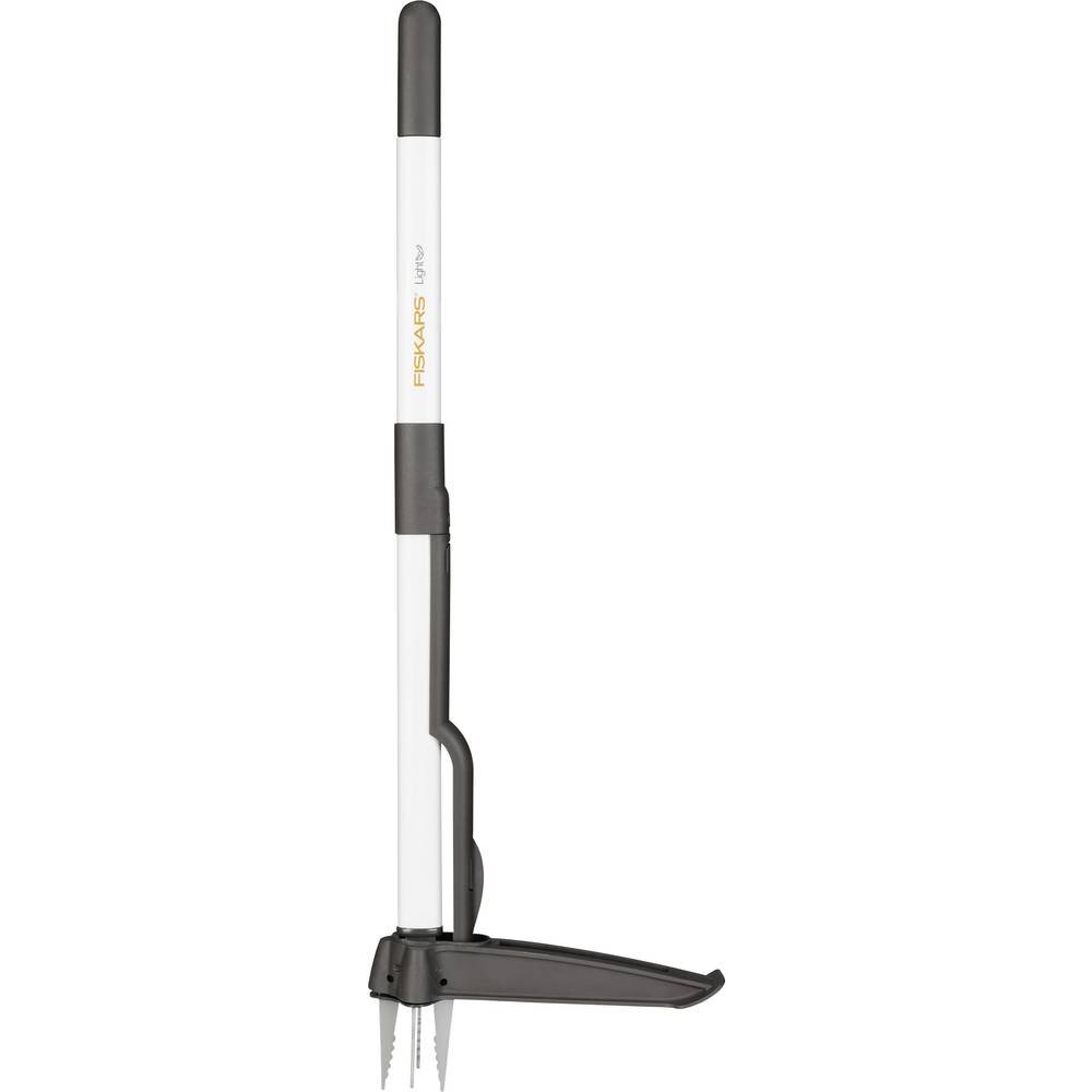 Fiskars Estirpatore, Lunghezza 90 cm | Ganasce in acciaio inox/Impugnatura in plastica, Marrone/Bianco, Light, 1020127