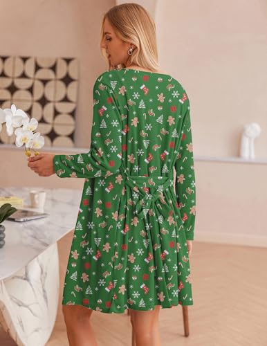 Image of Ekouaer Pajamas for Women Set 3 Piece Lounge Set Soft Pajama Sets Waffle Knit Tank Top and Shorts Cardigan with Pockets S-XXL