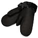 Produktbild Werner Christ Lammfell Fäustlinge warme, Lange Unisex Fausthandschuhe aus echtem Fell, Winter-Handschuhe für Damen und Herren in schwarz, Größe 7