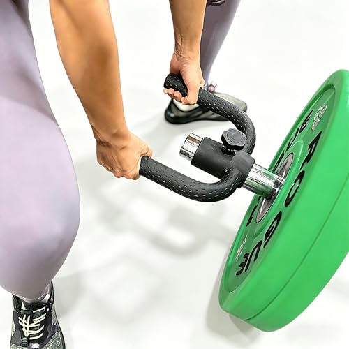 CYBEOE Landmine Handle (550LB Max) T Bar Row Attachment with Zero-Slip Lock Heavy Duty Barbell Row Attachment for 2 Inch Olympic Bar Pro TBar Row Handle Landmine Row Attachment