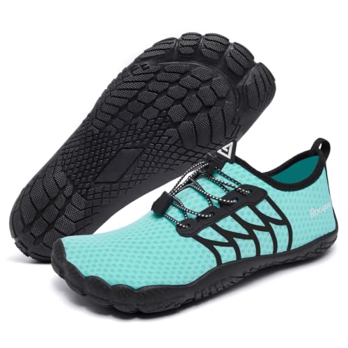 Image of Racqua Water Shoes Quick-Dry Swim Shoes Breathable Lightweight Beach Shoes Pool Barefoot Aqua for Women Men