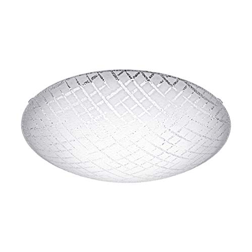 Preisvergleich Produktbild EGLO RICONTO 1 Wand- / Deckenleuchte, Stahl, 16 W, weiss