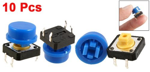 Interruttore ON/OFF un Pulsante Momentaneo Mini 10 Pezzi 12V/24V