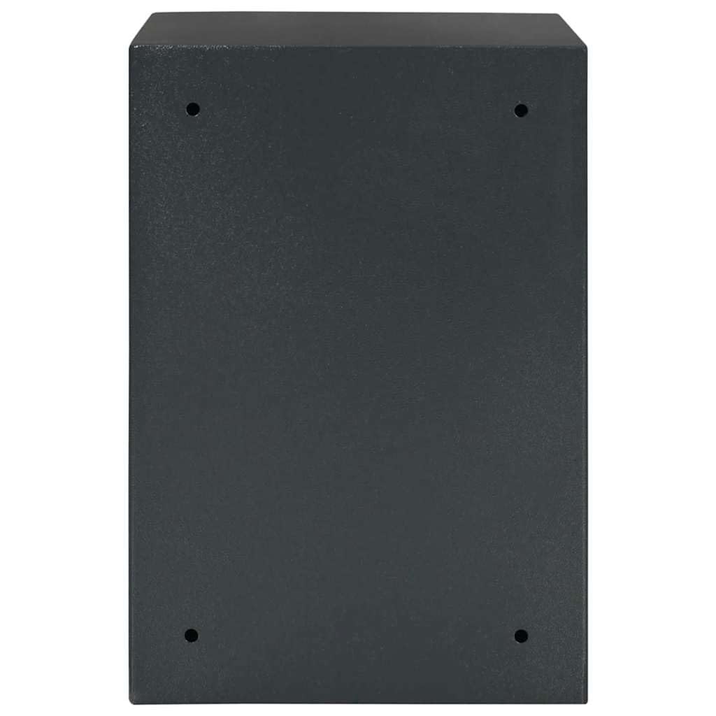 Caja Fuerte con Cerradura Gris Oscuro 35 x 31 x 50 cm Acero,Casa y jardín,Seguridad empresarial y del hogar,Cajas Fuertes,15.02kg-42011316