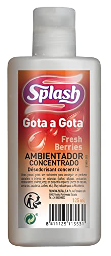 Splash, Ambientador Concentrado, Perfume Intenso y Duradero, Fragancia Fresh Berries| Contenido: 125 ml Cover
