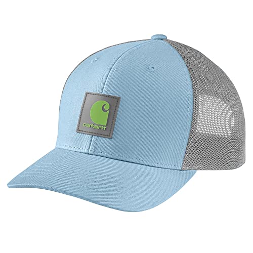 Image of Carhartt Men's Rugged Flex Twill Mesh-Back Logo Patch Cap