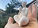 Meditating Fat Lady Statue – 3D Printed Zen Woman Figurine – Plus Size Yoga Lady Decor – PLA Meditation Sculpture for Shelf, Desk, Spa, Office, Yoga Room, Body Positivity Gift