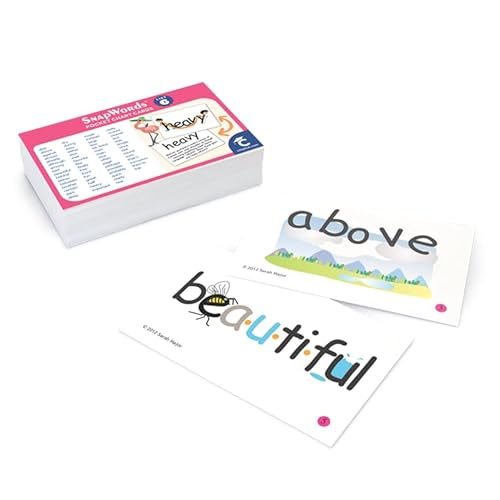 SnapWords List G Pocket Chart Cards | Multisensory | Kinesthetic | ESL | ELL Sight Word Flash Cards