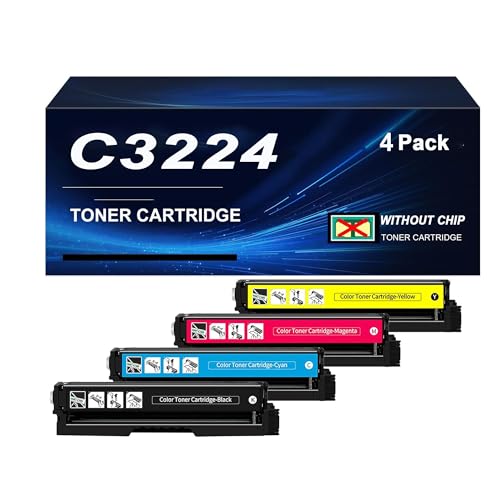 Toner C3224 C3210k0 C3210c0 C3210m0 C3210y0 haute capacité pour Lexmark MC3224 Mc3426