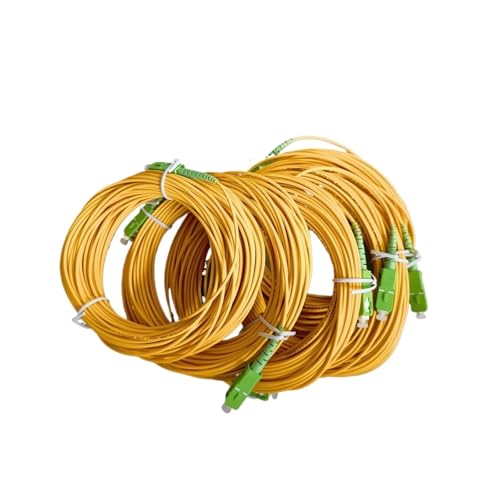 Cordon d'extension FTTH SC à SC 15m, cavalier de conversion simplex en lot de 10 pièces