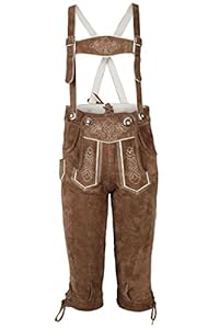 Isar-Trachten 55809 Jungen Kniebundlederhose