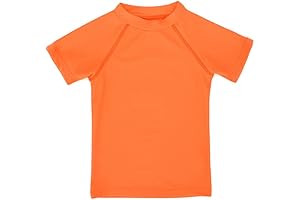 Boys Rash Guard UPF 50+ Sun Shirt Toddler Short Sleeve