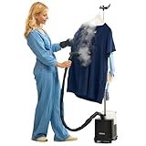 Défroisseur vapeur professionnel Fridja f1600 - Puissant défroisseur vapeur haut de gamme de 2200 W - Deux réglages de vapeur et réservoir d'eau de 4 L pour un défroissage rapide - Convient à tous les