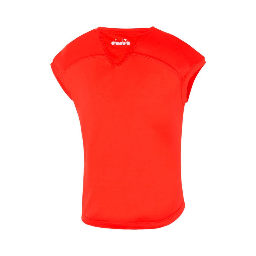 Diadora Girls' Team Tee Girls Red