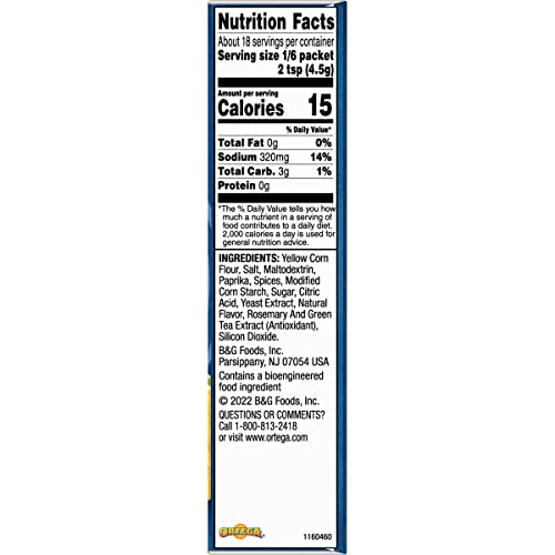 Image of Ortega Seasoning Mix, Taco, 3 Ounce (Pack of 2)