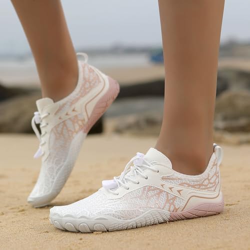 Image of Hike Barefoot Shoes for Women Men, Pro Barefoot Shoe with Wide Toe Box for Hiking, Walking, Swimming, Non-Slip Breathable Lightweight Water Shoes Unisex