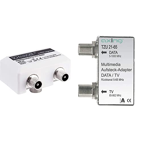 TV-Splitter Set 1 Zu 2 – Koaxialkabel-Verteiler F Produktbild-Vorschau 8