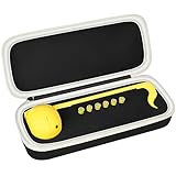 PAIYULE Case Compatible with Otamatone [English Edition] Japanese Electronic Musical Instrument Portable Synthesizer by Cube/Maywa Denki, Storage Holder Only Fits for Regular (Box Only) (Full Black)