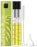 Olive Oil Sprayer for Cooking, 2 pack Olive Oil Spray Bottle, Oil Mister - Oil Sprayer for Air Fryer, Cooking Oil Sprayer - Oil Mister Spray Bottle for Cooking, Olive Oil Sprayer Mister, Oil Spritzer