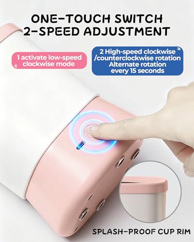 Image of Electric Dog Paw Cleaner for Dogs,2 Speeds Automatic Dog Foot Paw Washer for Medium Large Cat Dog Pet