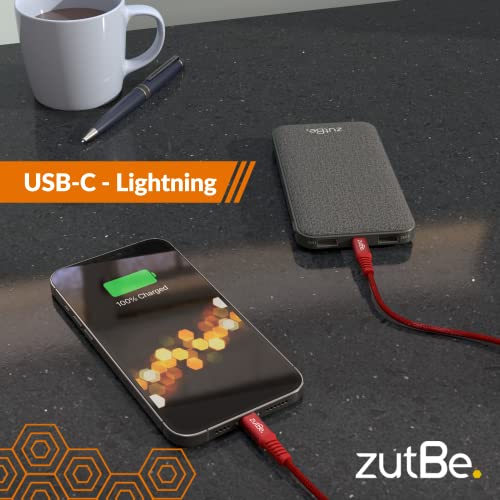 Cable Lightning zutBe compatible con ordenador portátil y transmisión de datos 2