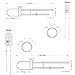 ELEGOO 3mm and 5mm Diffused and Clear Assorted LED Kit 5 Colors Pack of 600 Compatible with Arduino