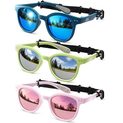 Image of EYEBUDDY Kids Toddler Sunglasses Age 2-4 /3-5 Boys Girls Polarized UV Protection Sun Glasses for Age 2-8