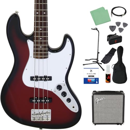 LEGEND LJB-Z Red Black Sunburst x[X S12_Zbg yFenderAvtz WYx[X^Cv WFh