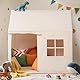 Wilwolfer Kinderzelt Indoor: Spielzelt für Kleinkinder – Tipi-Zelt für drinnen | Spielhaus für Jungen & Mädchen | Geburtstagsgeschenk & Kinderzimmer-Spielzeug