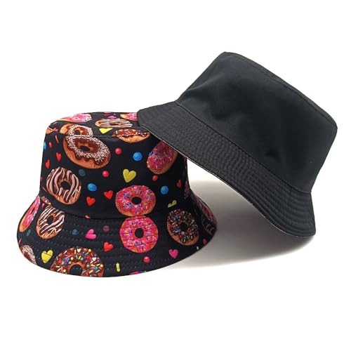 Image of Bucket Hat for Women Men,Travel Sun Beach Cap,Unisex Fishing Outdoor Boonie