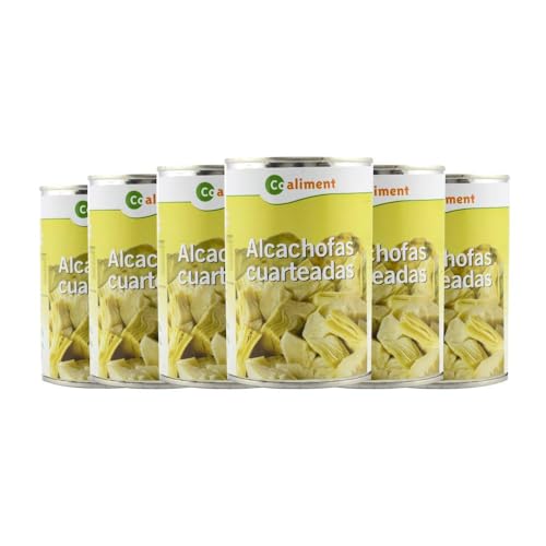 Alcachofas cuarteadas Coaliment 390 g pack de 6