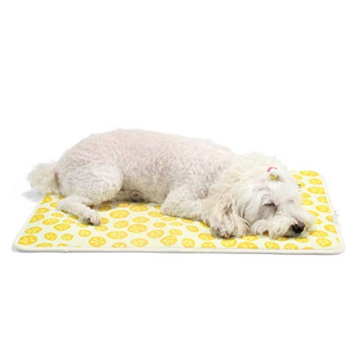 othulp Empapadores Perros Empapadores Almohadillas para Perros Perro colchón Almohadillas para Cachorros Reutilizables Almohadillas para Cachorros Lemon,S