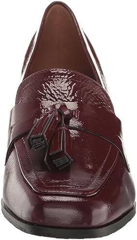 Easy Spirit Women's Drew Loafer, Dark Red Patent Leather, 5.5 | Image 1