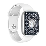 Relógio Inteligente IWO W28pro, 1,95 Polegadas, Monitor de Atividades Físicas e Esportes Série 8 Cor (Prata)