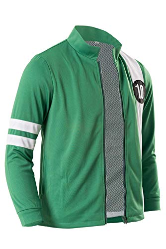 HAOCOS Kids Adult Tennyson Alien Swarm Ryan Kelly Green Synthetic Jacket T-Shirt