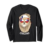 chileno chilean chile flag chilean heritage chile pride maglia a manica